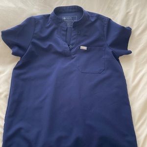 Figs maternity scrub top